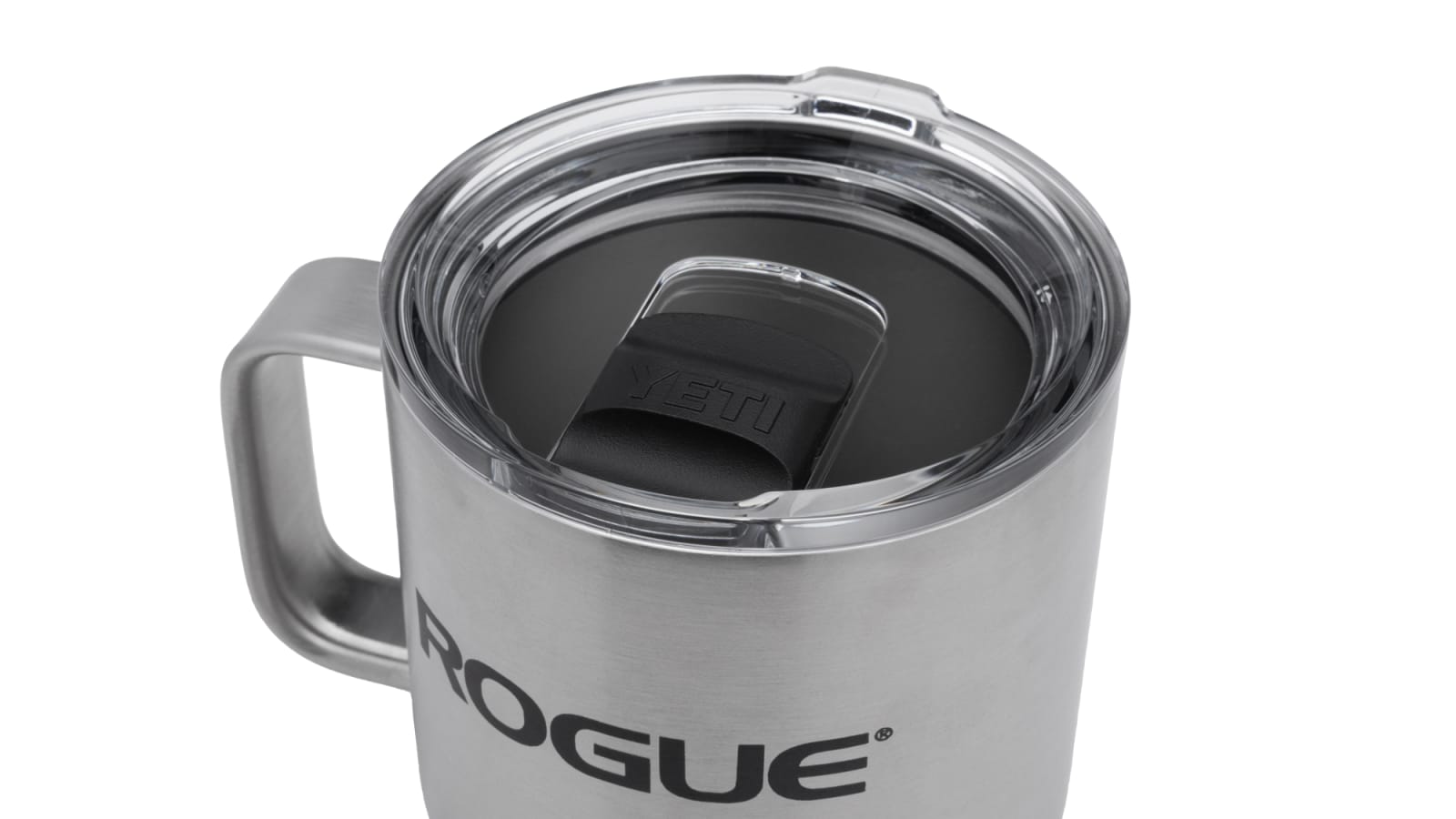 YETI Rambler - 14oz Mug - Stainless Steel | Rogue Fitness